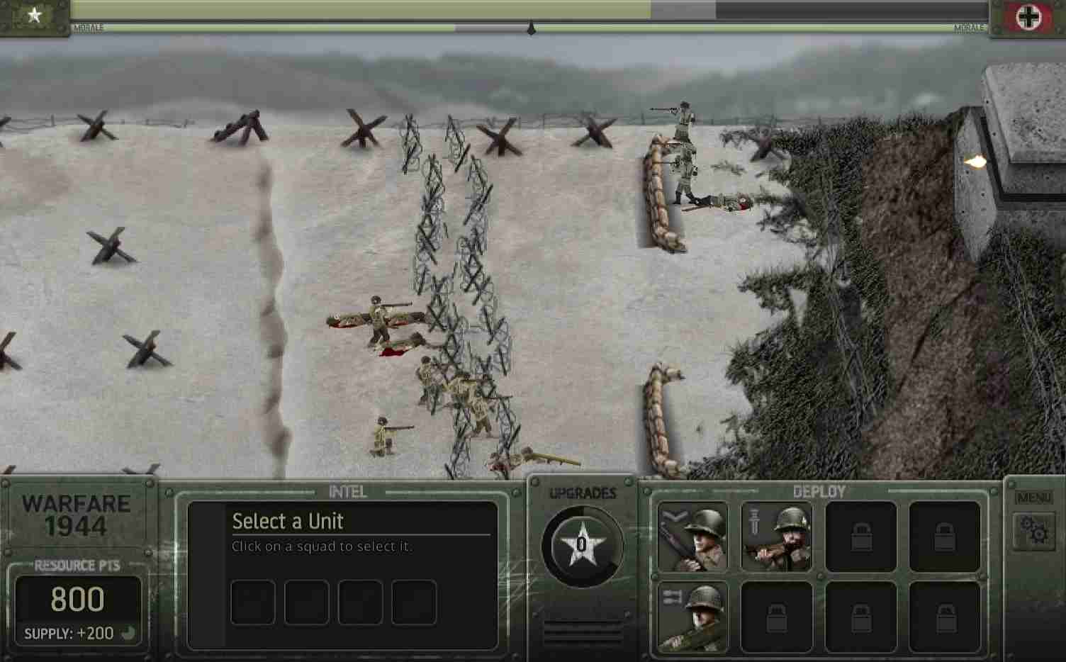 Warfare 1944 unit deployment